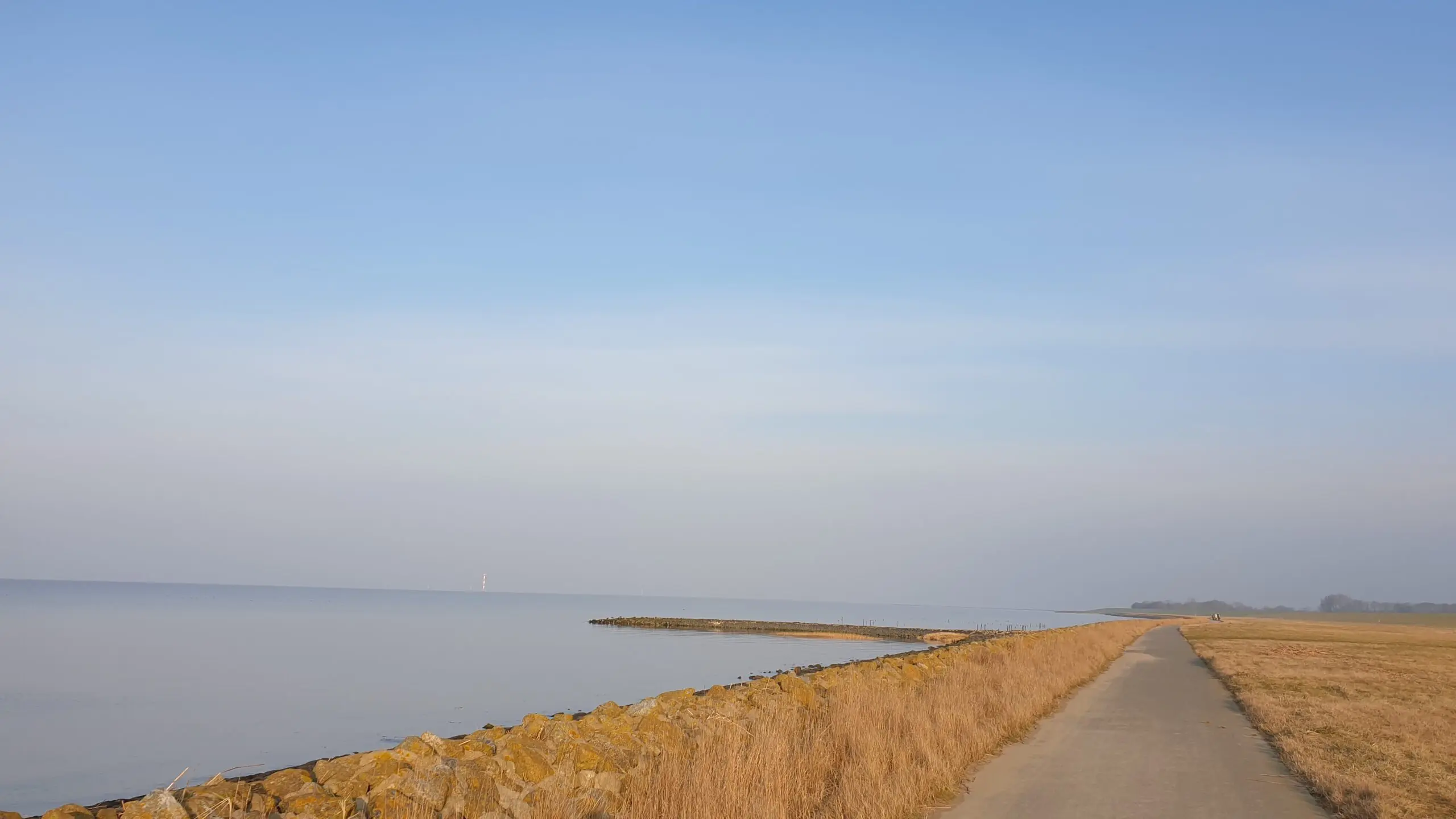 Weserradweg in Bremerhaven