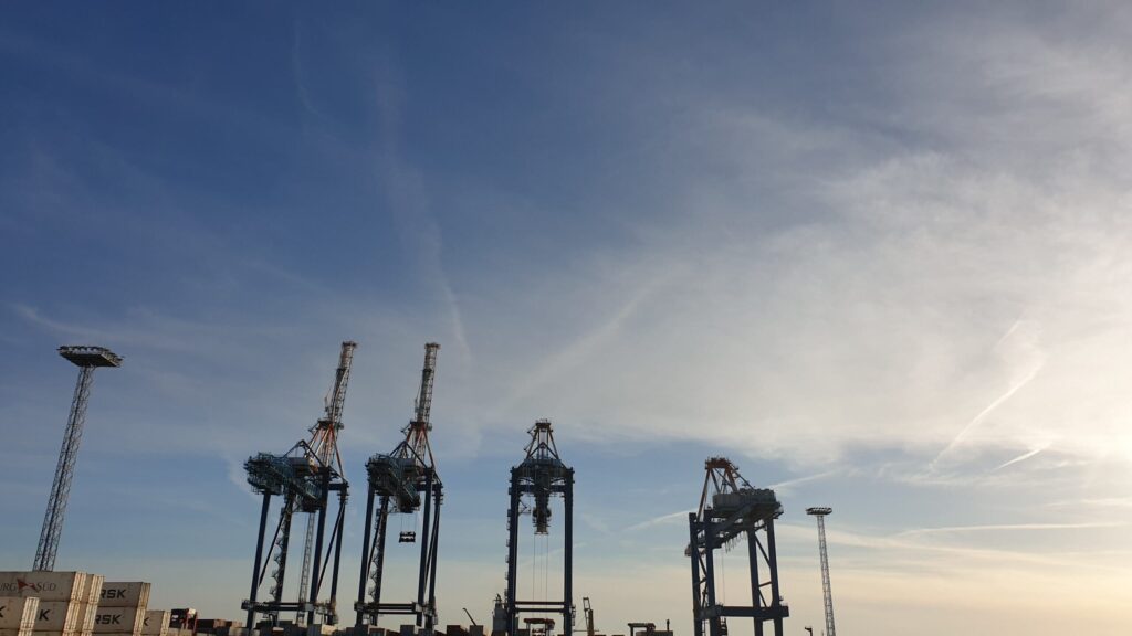 Containerterminal von Bremerhaven