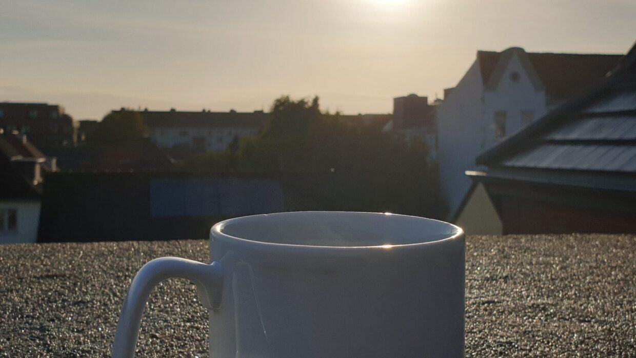Morgenstimmung-Nordsee im Herbst bei Bremerhaven